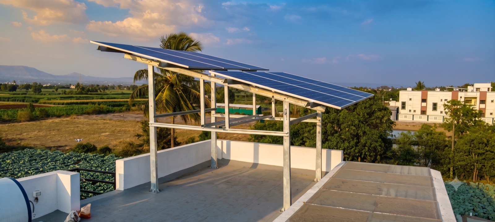 Shaha Family solar installation, Junnar